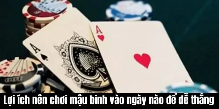 Một ưu điểm khi chọn đúng thời gian để tham gia trò chơi