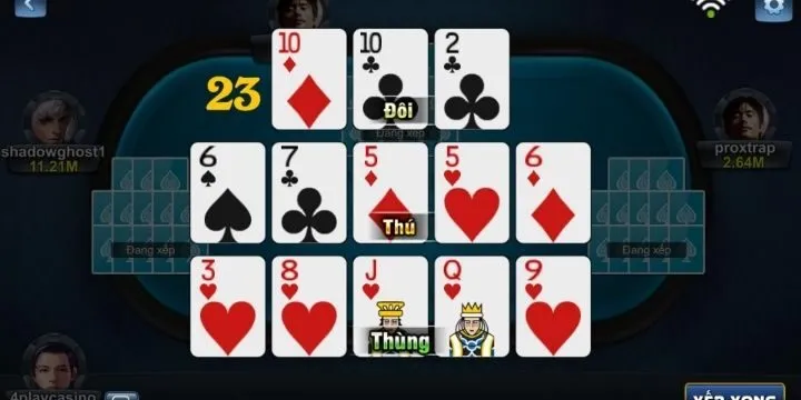 Mẹo đánh Mậu Binh dựa trên quy tắc xếp bài